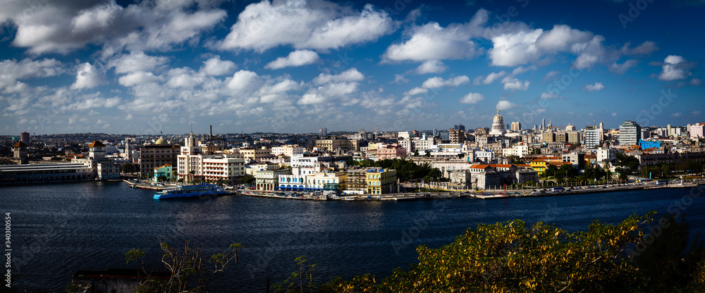 Scenic view of Havana, Cuba