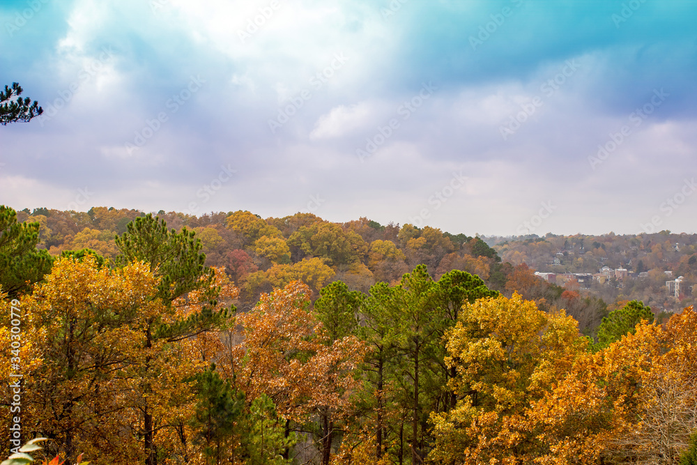 autumn in the mountains