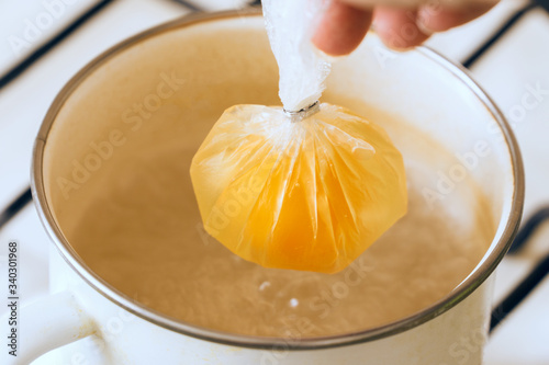 step-by-step recipe for poached egg.