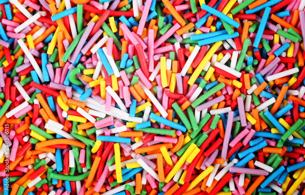 small multi-colored sticks, background, texture
