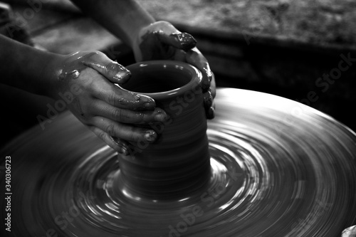 hands of a potter