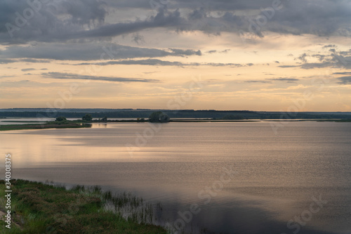 Fototapeta Naklejka Na Ścianę i Meble -  The view of Volga River