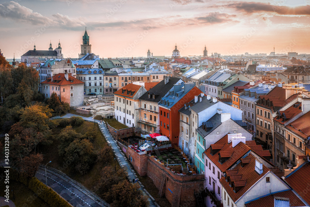 Lublin z lotu ptaka