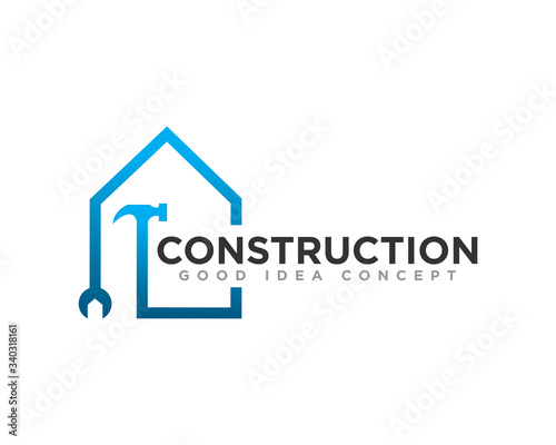 Construction Building Logo Icon Design Vector