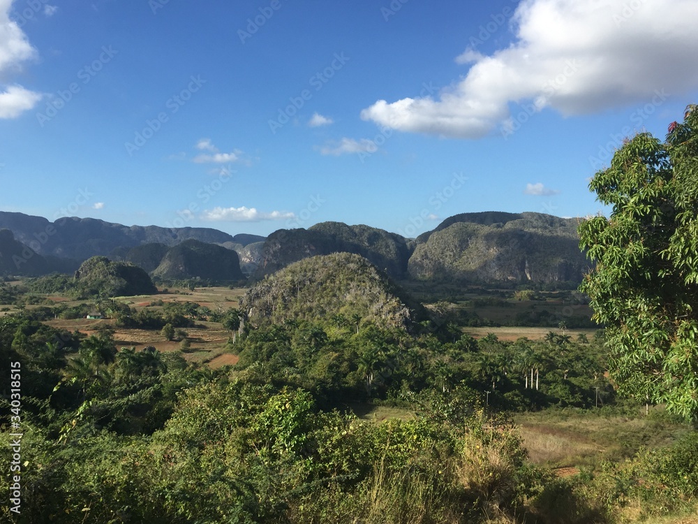 Fototapeta premium Landschaftsfotos rund um Vinales auf Kuba