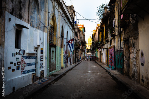 Street view  Havana  Cuba
