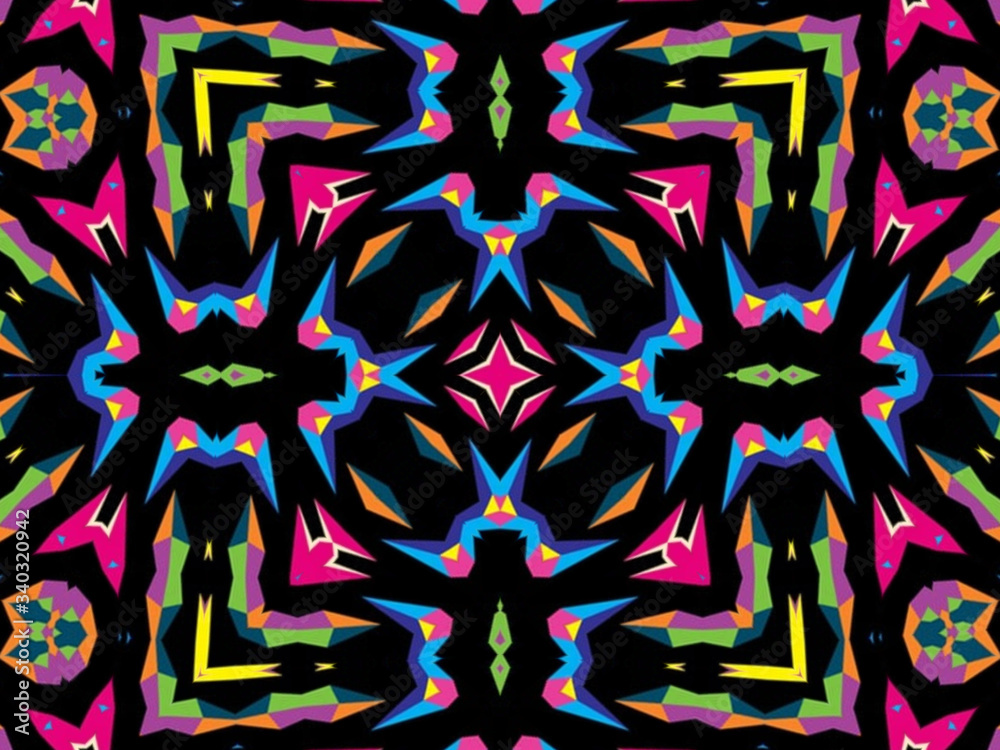 Pattern Kaleidoscope Abstract Design Pattern Kaleidoscope Abstract Design