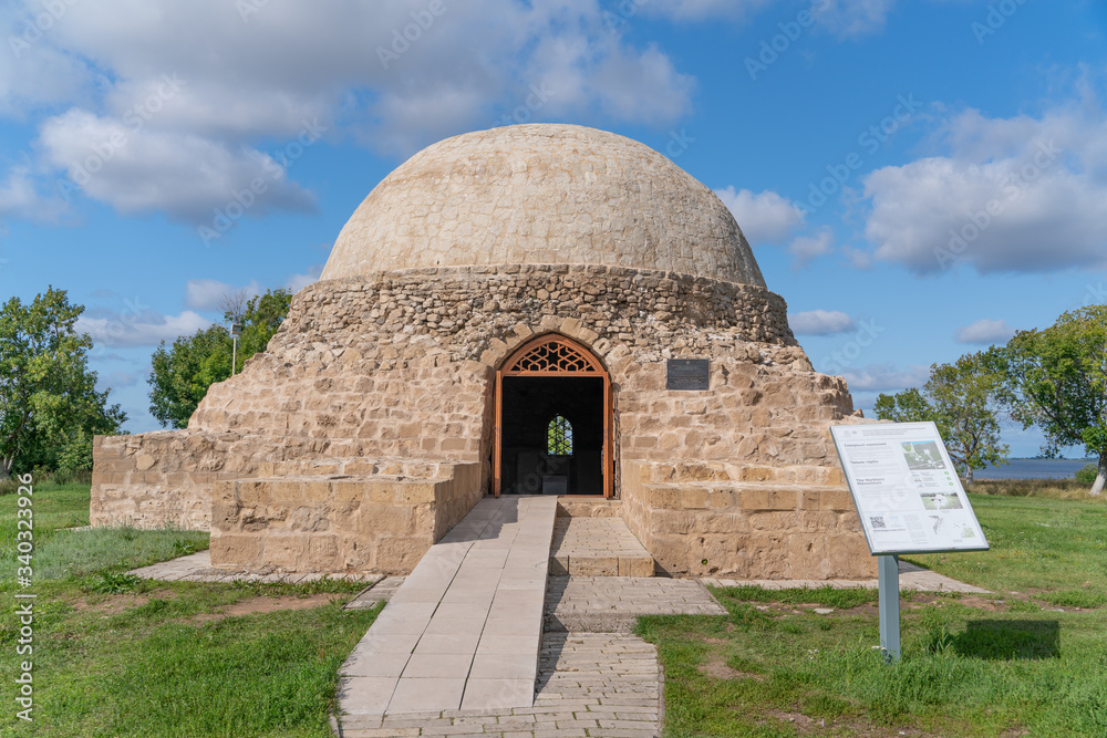 The view of The Northern Mausoleum in Bulgarian State Historical and Architectural Museum-Reserve