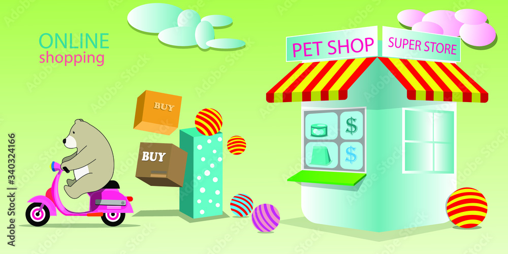 vector illustration of a set of shopping icons vector illustration of a set of shopping icons