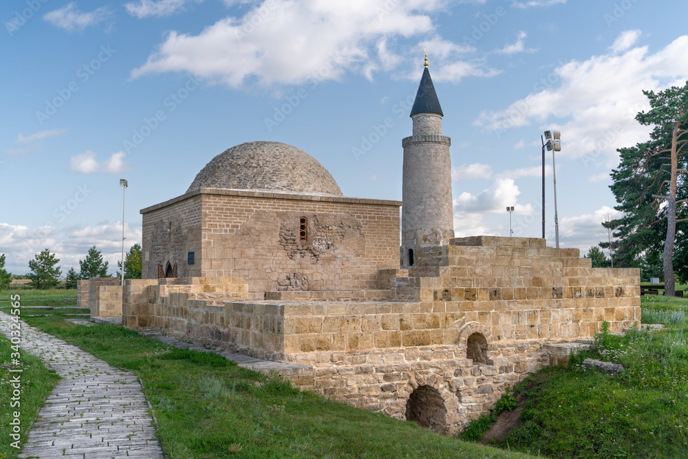 The view of The Northern Mausoleum in Bulgarian State Historical and Architectural Museum-Reserve