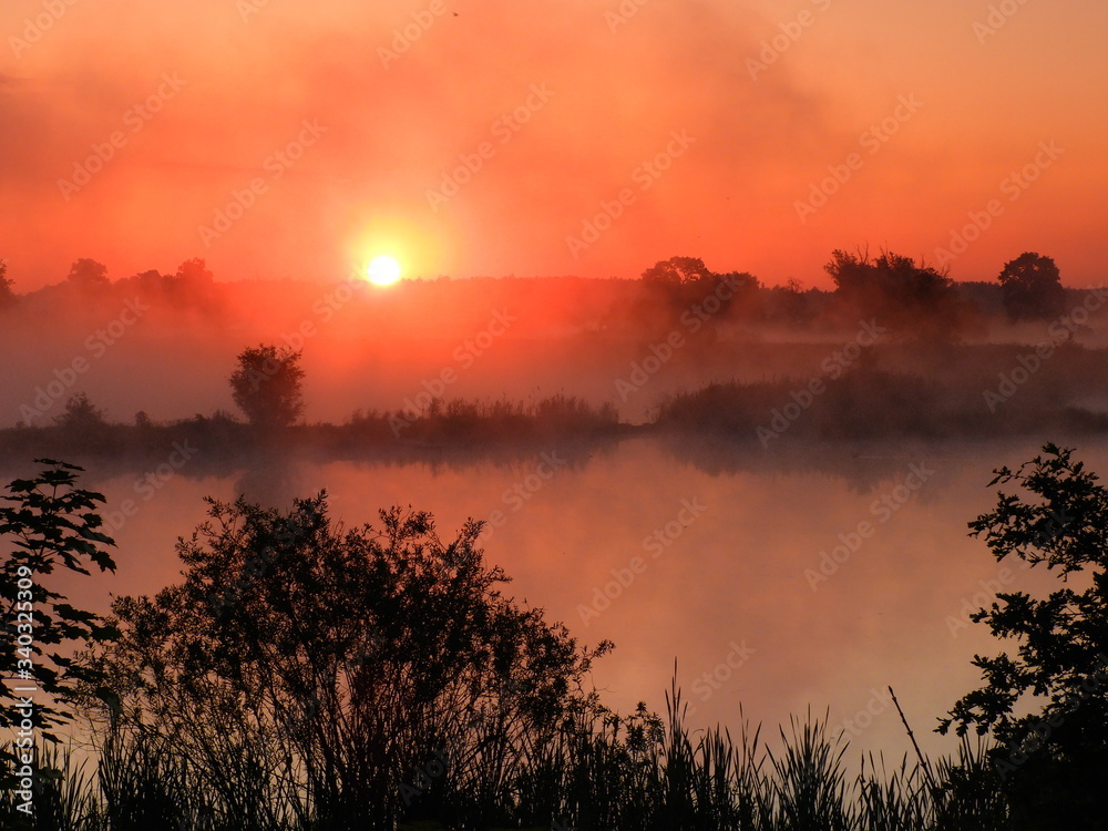 Obraz premium wchód słońca
