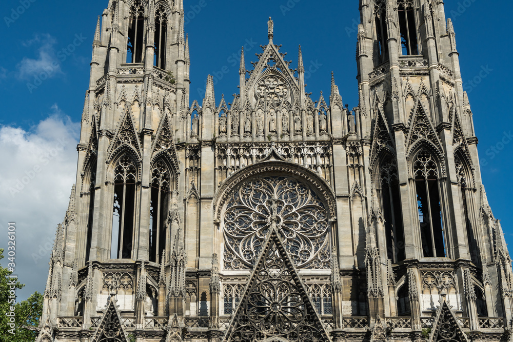 Fototapeta premium Abteikirche Saint Ouen in Rouen