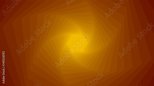 Gradient yellow to red abstract vector background