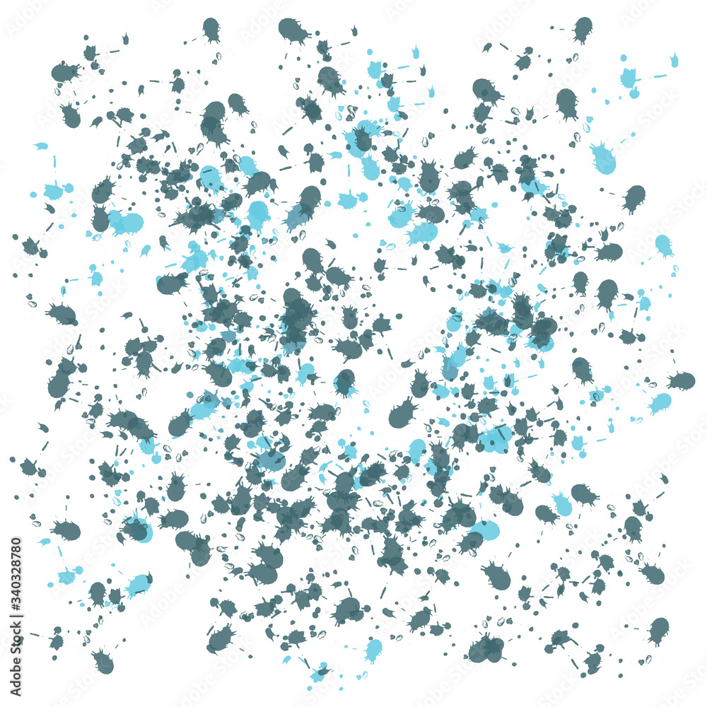 Abstract splash isolated vector background Abstract splash isolated vector background