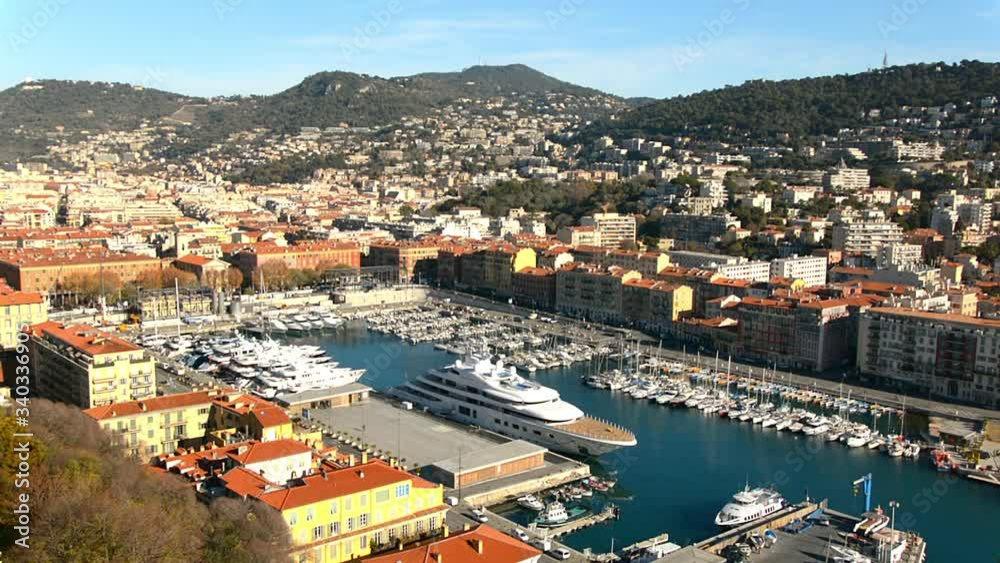 Aerial view of Port of Nice, Alpes-Maritimes, France
Aerial view of Port of Nice, Alpes-Maritimes, France