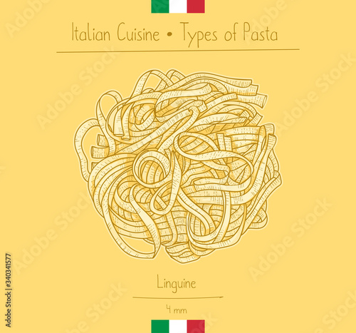 Italian Food Linguine Pasta