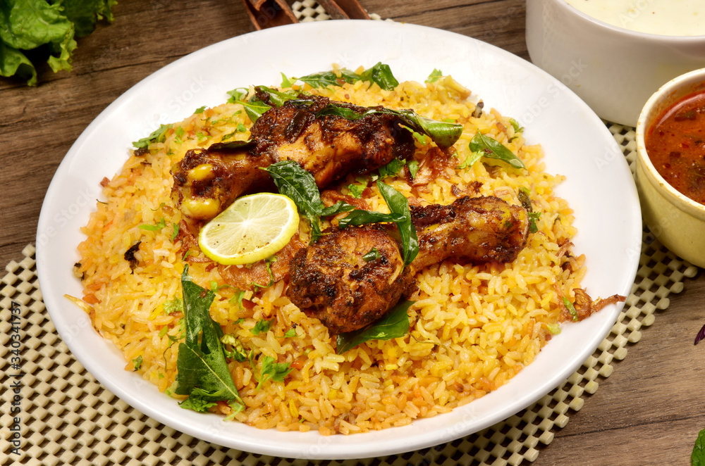 fried rice with chicken fried rice with chicken