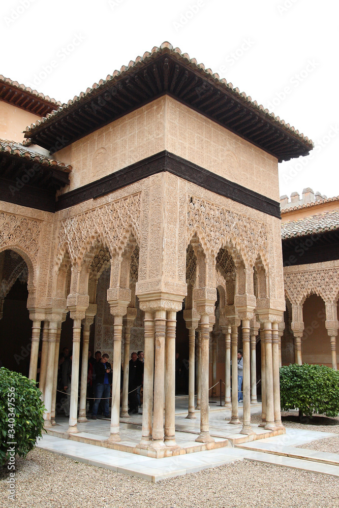 Alhambra palace complex in Spain
Alhambra palace complex in Spain