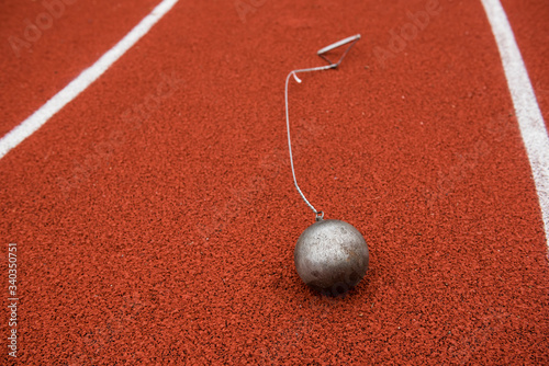 Hammer,  track and field equipment photo