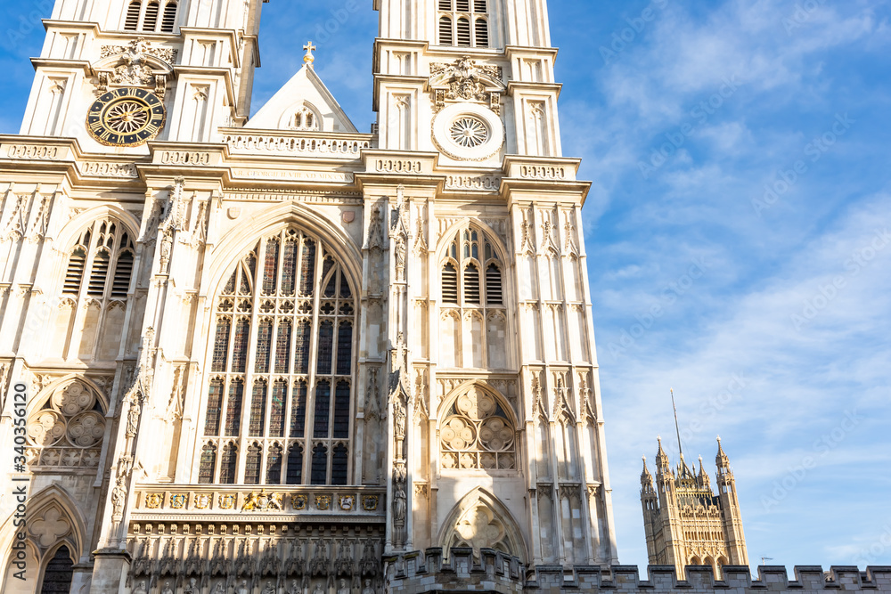 Westminster Abbey - Collegiate Church of St Peter at Westminster in London.