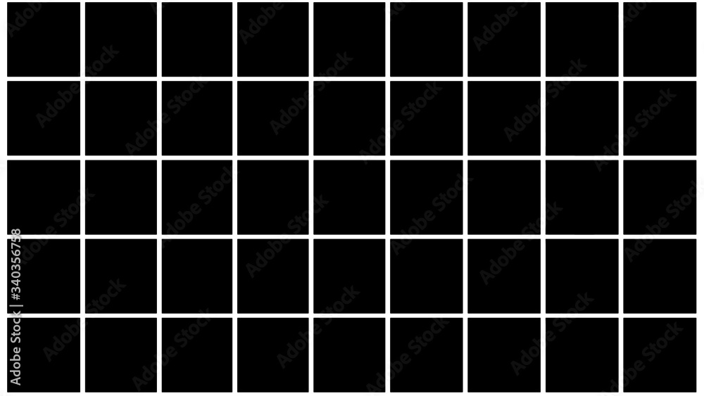 black and white square pattern