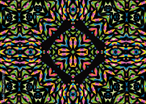 
Pattern Kaleidoscope Abstract Design
