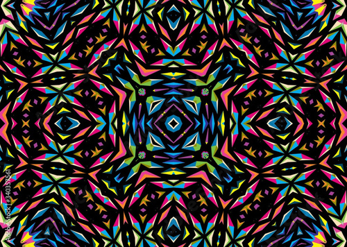 
Pattern Kaleidoscope Abstract Design