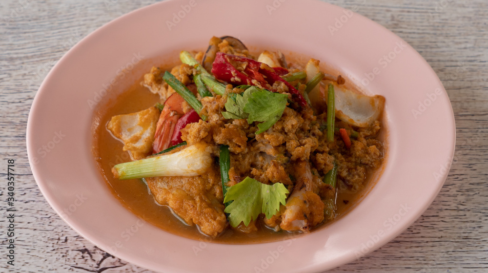 Mixed Thai Dishes Mixed Thai Dishes