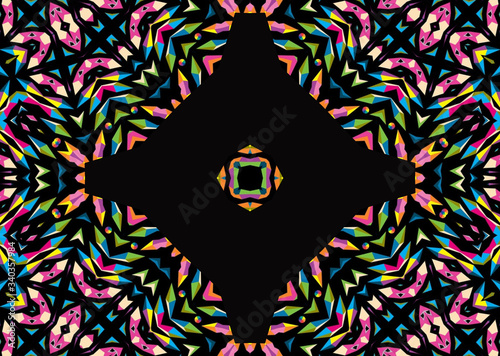 
Pattern Kaleidoscope Abstract Design