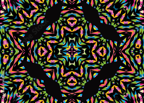 
Pattern Kaleidoscope Abstract Design