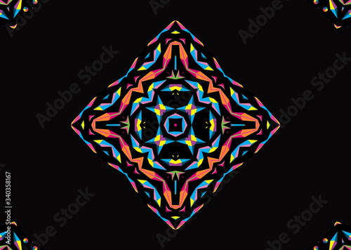 
Pattern Kaleidoscope Abstract Design
