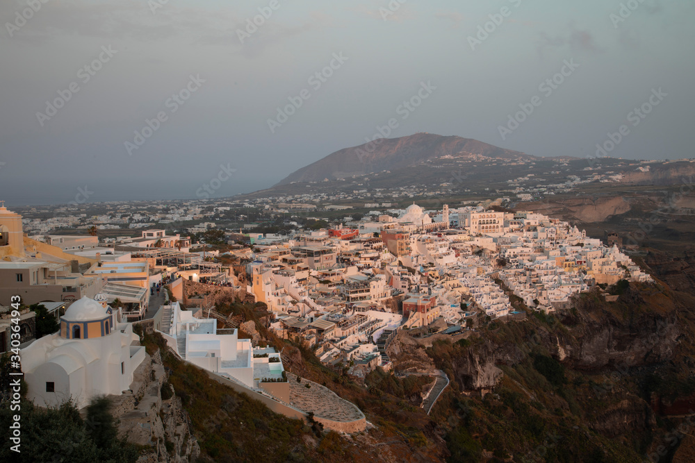 Santorini Island Cyclades Greece 