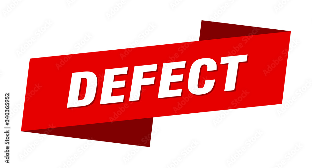 defect banner template. defect ribbon label sign defect banner template. defect ribbon label sign