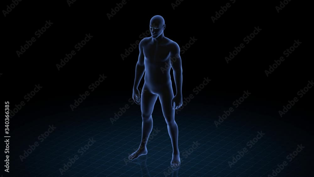 Man with pathology. 3d body of boy. Male human figure. Man with pathology. 3d body of boy. Male human figure.