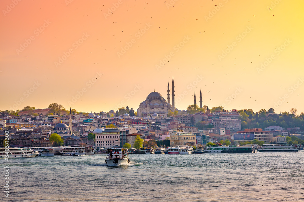 Istanbul sunset,Turkey.
