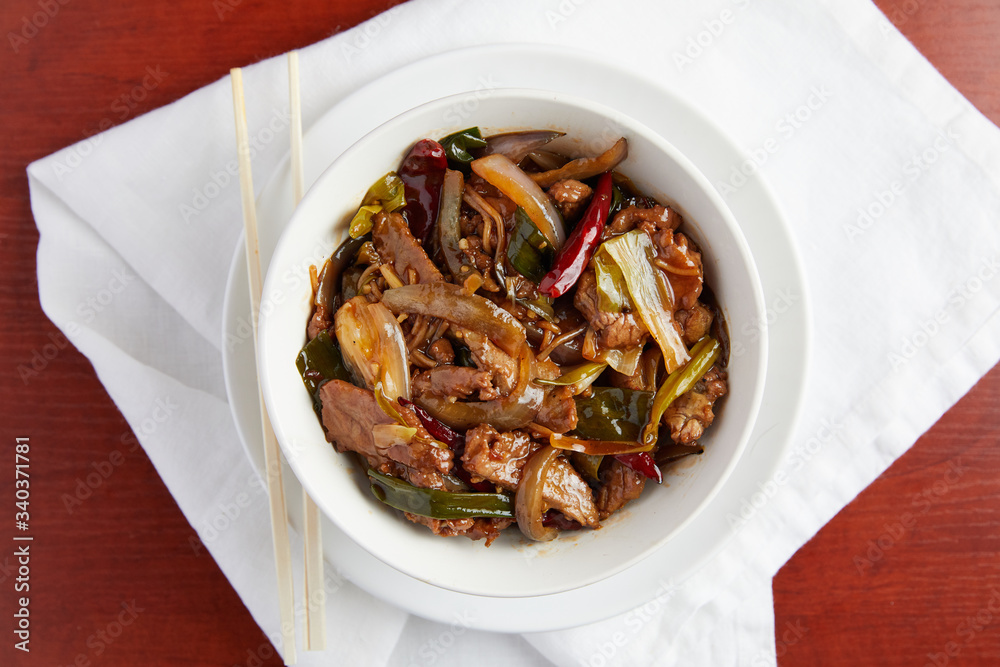 A classic Chinese vegitable entree A classic Chinese vegitable entree