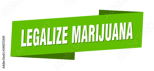 legalize marijuana banner template. legalize marijuana ribbon label sign