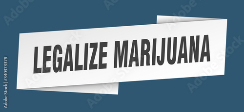 legalize marijuana banner template. legalize marijuana ribbon label sign