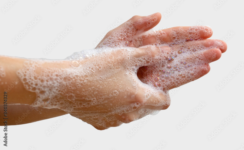 Washing hands with soap. Corona virus pandemic prevention wash hands with soap warm water and , rubbing nails and fingers washing frequently or using hand sanitizer gel Washing hands with soap. Corona virus pandemic prevention wash hands with soap warm water and , rubbing nails and fingers washing frequently or using hand sanitizer gel