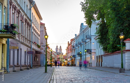 Fototapeta Naklejka Na Ścianę i Meble -  Kaunas old town ,lithuania