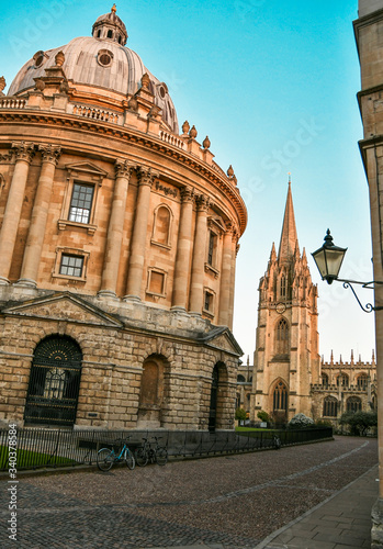 Beautiful oxford building the Radcliffe Camera library for oxford students to study and learn