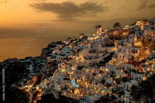 Oia village Santorini Island Greece