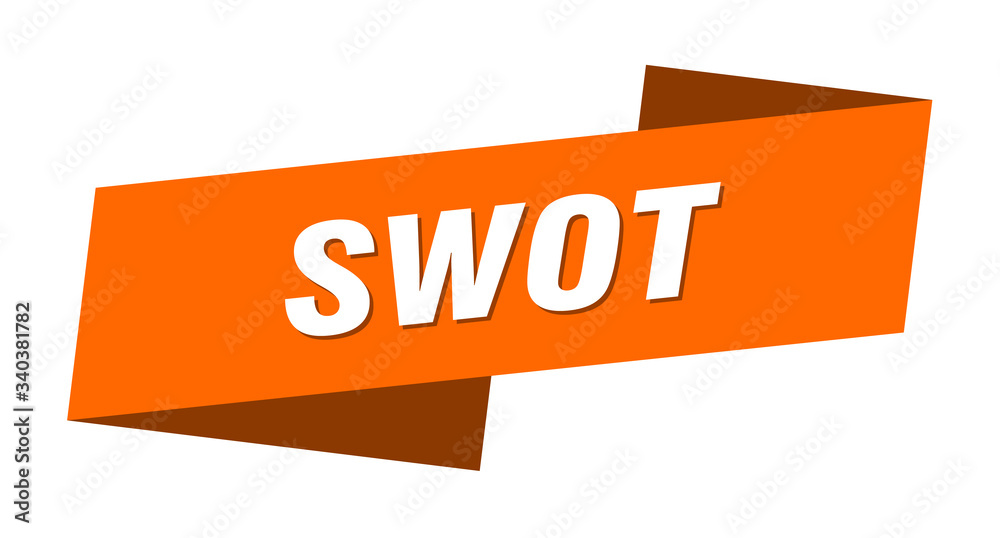 swot banner template. swot ribbon label sign swot banner template. swot ribbon label sign