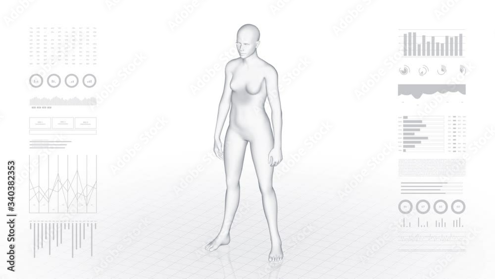 Girl with pathology. 3d body of women. Female human figure. Girl with pathology. 3d body of women. Female human figure.