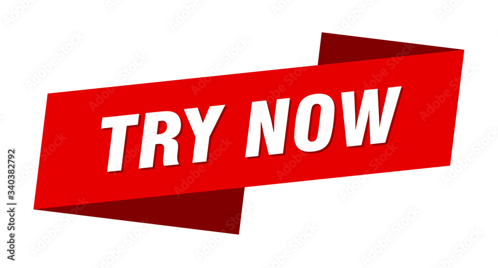 try now banner template. try now ribbon label sign try now banner template. try now ribbon label sign