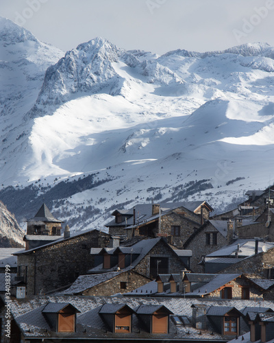 mountain village in the alps © Rafael