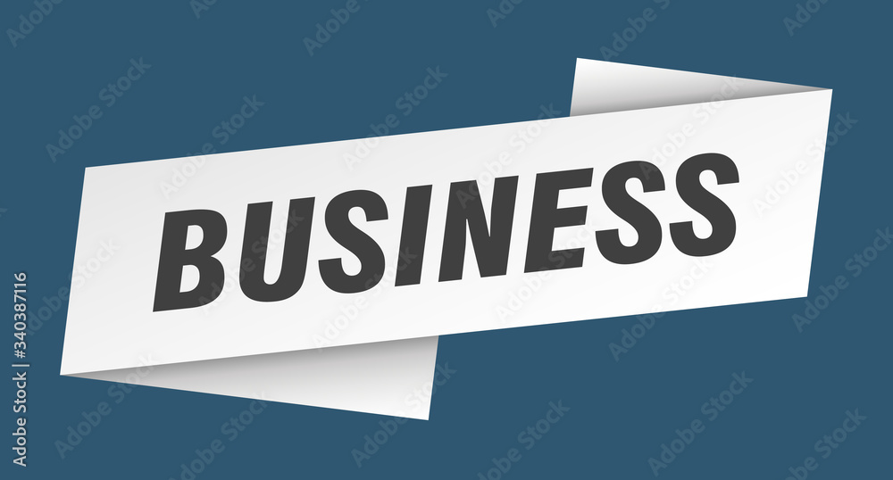 business banner template. business ribbon label sign business banner template. business ribbon label sign
