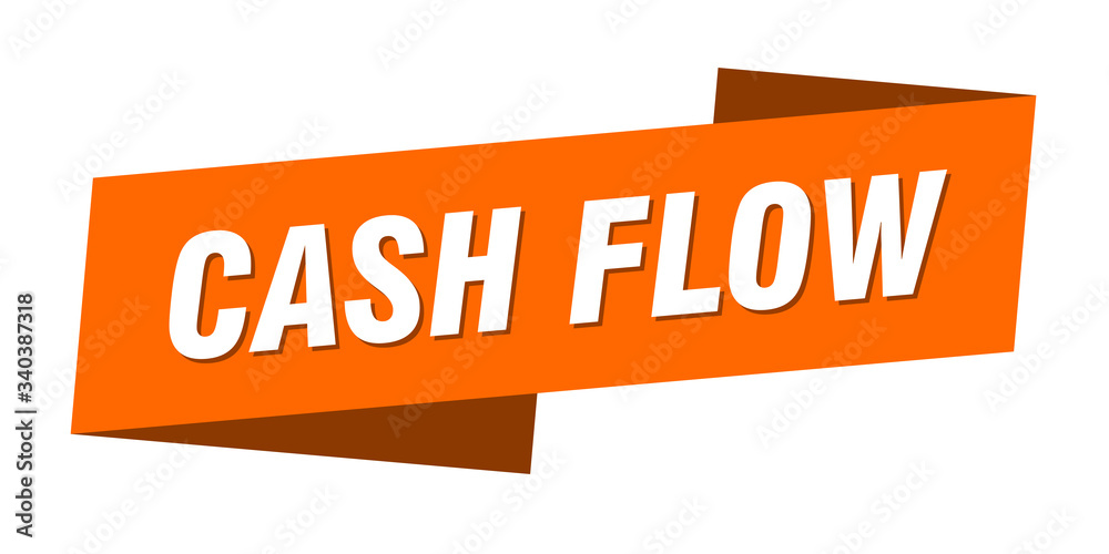 cash flow banner template. cash flow ribbon label sign cash flow banner template. cash flow ribbon label sign