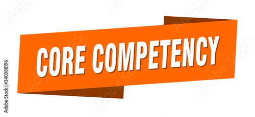 core competency banner template. core competency ribbon label sign