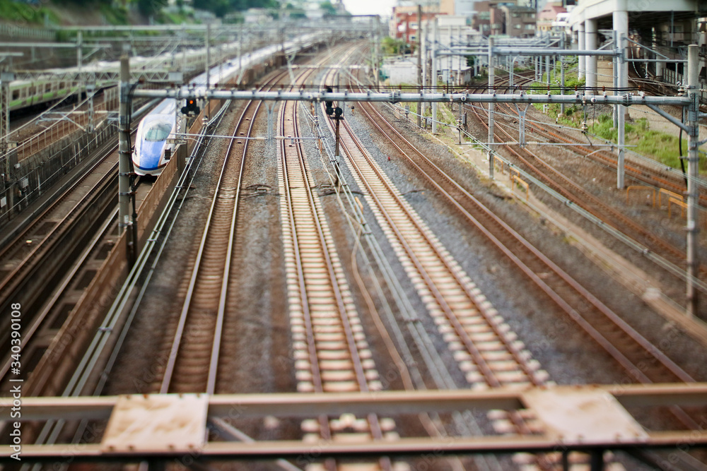 日暮里駅「下御隠殿橋」 日暮里駅「下御隠殿橋」